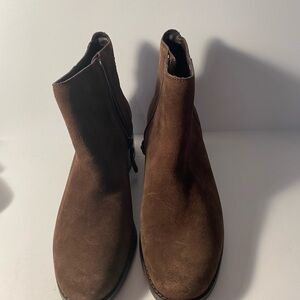 Cole Haan Brown Chelsea Boots Suede